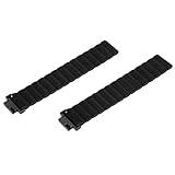 Restokki Watchband Magnetic Watch Adjustable Soft Breathable Silicone Watch Strap for Amazfit Verge Verge Lite(Black)