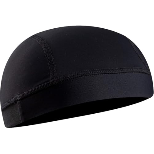 PEARL IZUMI Unisex Transfer Lite Skull Cap, Breathability & Sweat Absorption, Cooling Under Bike Helmet, Made with Lightweight UPF 50+ Transfer Fabric, Black