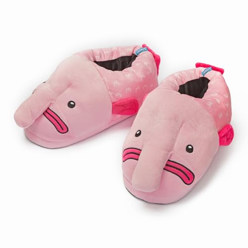 Coddies Blobfish Slippers | Fish Slippers, Funny Gift, Plush Slippers, Anti-skid Grip | Ultimate Gift LARGE (8-11 Men | 10-13 Women)