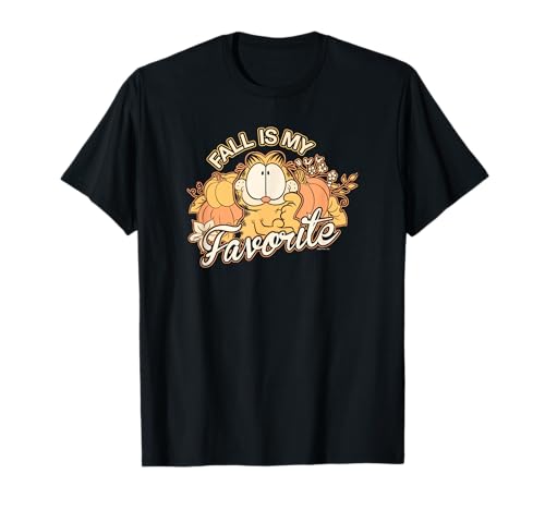 Garfield Fall Is My Favorite Autumn Pumpkin Patch T-Shirt