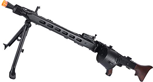 Evike Airsoft - Matrix Metal MG42 AEG Airsoft Machine Gun w/Steel Folding Bipod