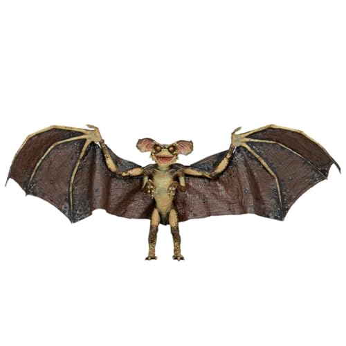 NECA Gremlins 2 Deluxe Bat Gremlin 6-Inch Action Figure with 18-Inch Wingspan and Display Stand