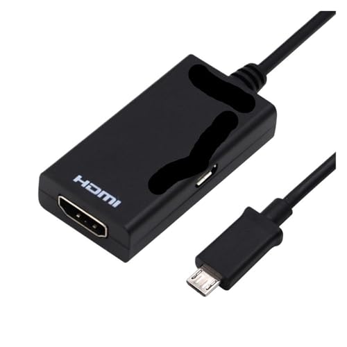 M;ic/ro USB to HDMI MHL Adapter Converter Cable 1080P HDTV for/iOS Devices Note 4 Note Edge LG ON/E M8