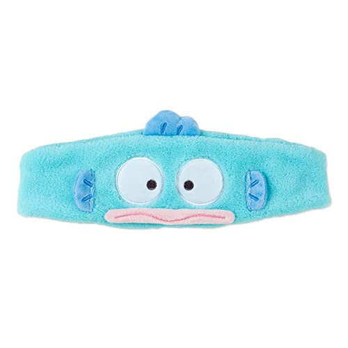 Sanrio 986224 Sanrio Hairband, Hair Turban, Headband, Green, Hangyodon, Face Wash, Makeup, One Size Fits Most, Girls, Character