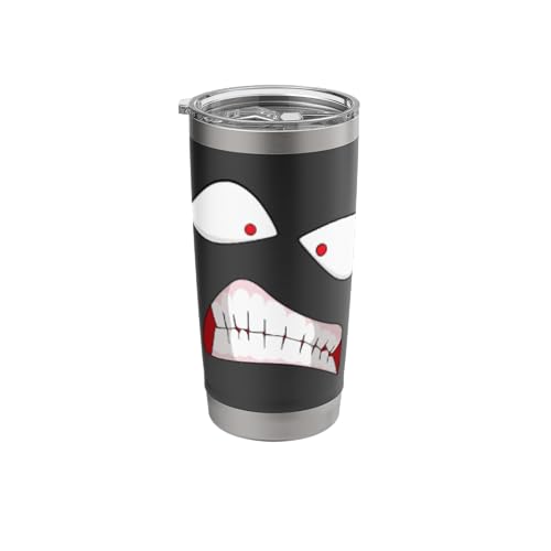 Anime Angry Face Anime Lover Anime Fan Kids Teens Stainless Steel Insulated Tumbler