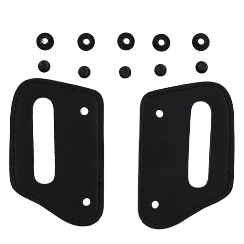 Outlaw Holsters Leather Belt Loops, Pair, For 1.75" Belts. Includes hardware.