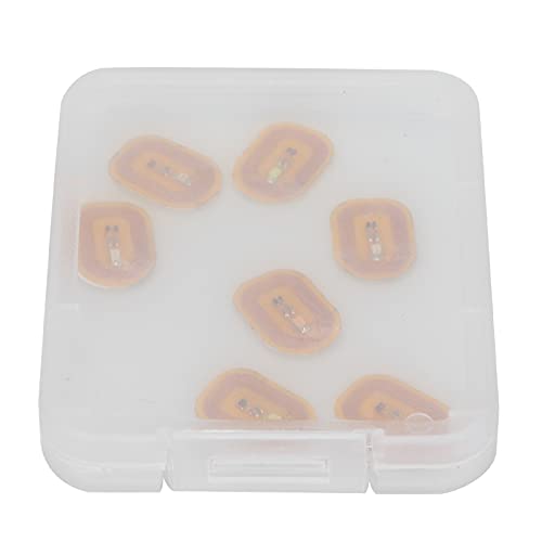 MUNEFE NFC Nail Sticker, NFC Lighting Nail Art Stickers, Intelligent Lighting Nail Stickers for Smartphones, Access Control Cards
