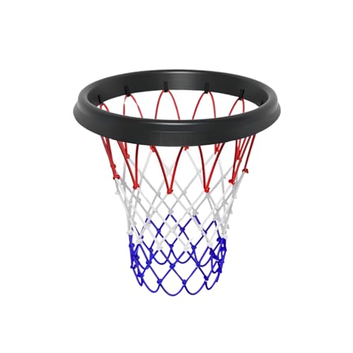 Portable Basketball Net – Easy Install Throw-and-Attach System for Rimless Hoops, Durable & Lightweight Design for Indoor/Outdoor Play
