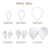 18Pcs Peony Flower Mold Gum Paste Silicone Mold Veiner Cutter Cake Decorating Mould Sets Sugarcraft Fondant Cutter