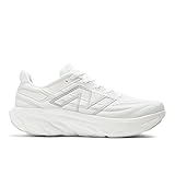 New Balance Men's M1080W13 Running Shoe, White/Light Silver Metallic, 10.5