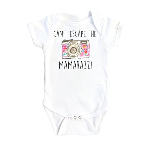 NOFO VIBES Photographer - Baby Boy Girl Clothes Infant Bodysuit Funny Cute Newborn 1F (Size: Newborn White Short Sleeve Onesie® (Gerber®))