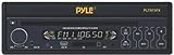 Pyle Single DIN In Dash Car Stereo Head Unit w/ 7inch Flip Out Touch Screen Monitor, Remote - Audio Video Receiver System with Radio, Camera and CD DVD Player Input, MP3, USB, SD Reader - PLTS73FX