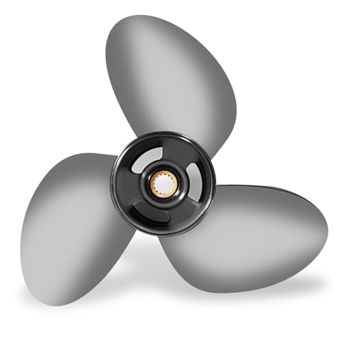 YOUNG PROPS 15 1/4 x 19 Replace OEM# 990C0-00840-19P Stainless Steel Outboard Boat Propeller for Suzuki Engines 150-300 HP 15.25 Dia x 19 Prop 15 Tooth RH