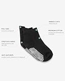 Infinno Baby Non Slip Ankle Socks 9 Pairs - Baby Socks with Grips for Infants Toddlers Kids, Boys and Girls 6-24 Months, 1T-7T