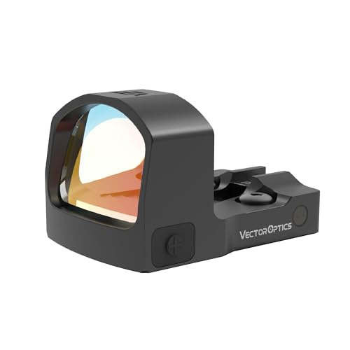 Vector Optics Frenzy 1x17x24 5 MOA Mini Green Dot Sight, Low Profile 5 MOA Pistol Reflex Optics, Motion Awake, Ultra Compact, SCRD-G43, Fast Shooting, Fits for Handgun Cut Optics Ready
