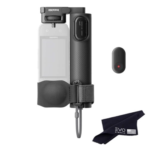 Insta360 Foldable 2-in-1 Selfie Stick Remote Kit (1/4" Mount) for insta360 X5/X4