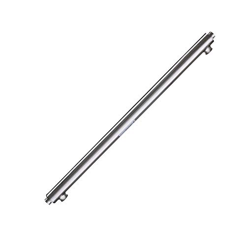 AB Side Arm Heat Exchanger 38" Double Wall Fin Heat Exchanger Fin-Enhanced Stainless Steel 304, 1"FNPT Water Heater and 3/4"FNPT Cold Water 18,000 Btu/hr