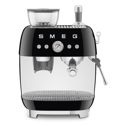 Smeg Semi-Automatic Espresso Machine (Black)