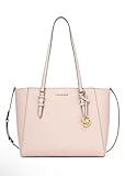 Michael Kors Charlotte Large 3-in-1 Tote Crossbody Handbag Leather