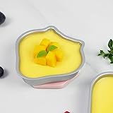 Cabilock 2 Pcs Mini Cake Pan Strawberry Shaped Muffin Baking Tray Pastry Non- Stick Bakeware Cupcake Pan for Home Kitchen Silver