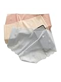 SHENHE Women's 5 Pack Ultra Thin Ice Silk Underwear Seamless Mid Waisted Soft Briefs Panties Multicolor Medium