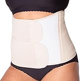 Belly Bandit Luxe Postpartum Belly Wrap - Post Pregnancy Belly Band with Five Levels of Targeted Compression for the Perfect Cinch - Postpartum Essentials, Nude, X-Large