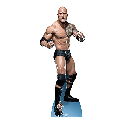 STAR CUTOUTS Rock Official WWE Dwayne Johnson 'Just Bring It', Lifesize Cardboard Cutout,195 cm Tall, 195 x 75 x 195 cm