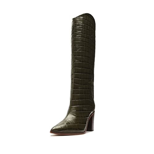 SCHUTZ Maryana Block Military Green 6 M