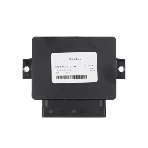 Dasbecan Parking Brake Control Module Compatible with Jeep Cherokee 2014-2018 Chrysler 200 2015-2017 OEM Replaces # 68330407AA 68438392AA 68148902AD 68148902AE 68148902AF 68265141AD