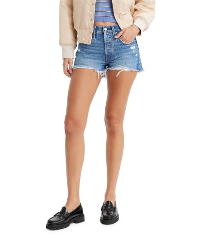 Levi's Women's 501 Original Shorts (Also Available in Plus), Fargo Stop-Amazon Exclusive, 26