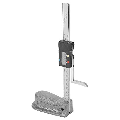 0-150Mm Digital Height Caliper, Caliper Measuring Tool with Stainless Steel Base Height Aperture Depth Gauge Caliper