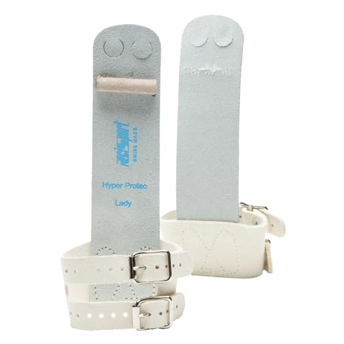 Reisport Hyper Protec Double Buckle Grips - Uneven Bar (1 (6" - 6 1/2"))