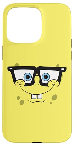 iPhone 15 Pro Max SpongeBob SquarePants Nerd Big Face Case