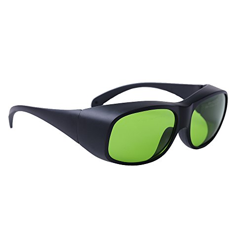 LaserPair Laser Safety Glasses, Absorption Type of Laser Protective Glasses Diode, Nd:yag Laser Protection Glasses 808nm,908nm,980nm,1064nm Laser Light and Laser Engraver Cutter Safety Glasses.