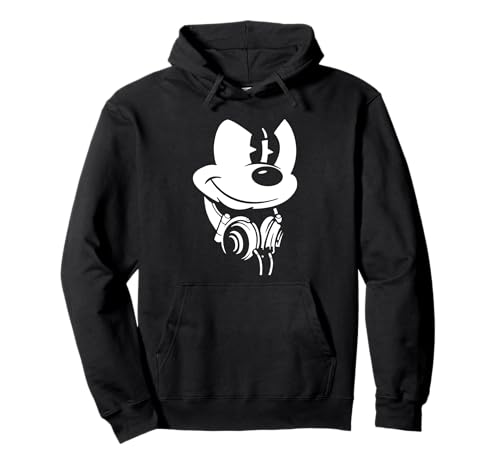 Disney Mickey Mouse Headphones Hoodie Pullover Hoodie