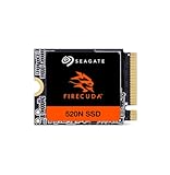 Seagate FireCuda 520N SSD 2TB SSD - M.2 2230-S2, PCIe Gen4 ×4 NVMe 1.4, speeds up to 5000MB/s, Compatible with Steam Deck, Microsoft® Surface, Laptop, with Rescue Services (ZP2048GV3A002)