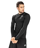 Venum Men's Standard G-Fit Air Rashguards Longsleeve-Black