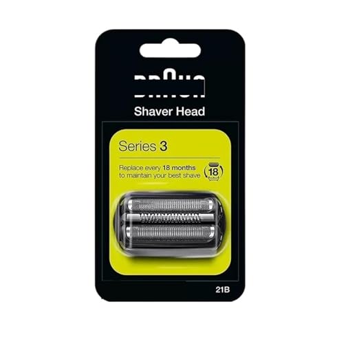 Electric Razor Blade，Compatible For Braun，Electric Razor Blade 21B Shaver Head Replace Refill For Series 3 Electric Shaver For 300s 301s 310s 3000s 3020s 3050cc Cruzer6(1pcs)