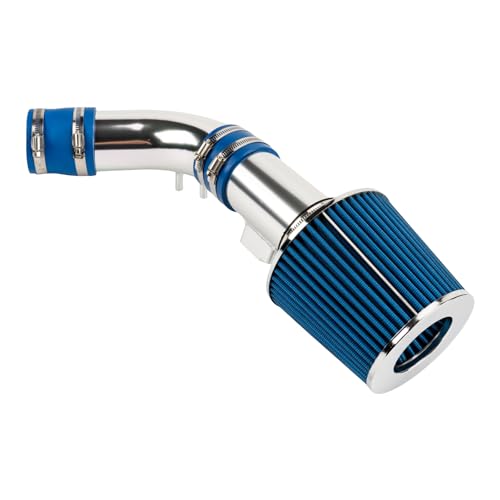 PHILTOP Cold Air Intake Blue Tube Compatible With Honda Accord 2004-2007 2.4L, Blue