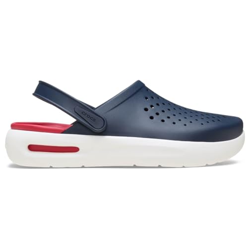 Crocs Unisex-Adult Inmotion Clogs, LiteRide Comfort, Slip On Shoes for Women and Men, Navy, 9 Women/7 Men