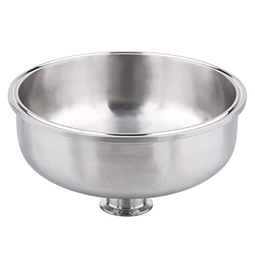 DERNORD Tri Clamp Bowl Reducer Sanitary Fitting Stainless Steel 304 (Tri Clamp Size: 8 inch x 1.5 inch)