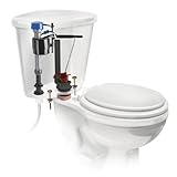 Fluidmaster 400ARHRKP10 PerforMAX Universal High Performance All in One Repair Kit for 2-Inch Flush Valve Toilets, Easy Install