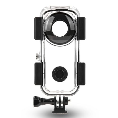 Waterproof Housing Case, Insta 360 ONE X2 Dive 360°Panoramic Camera Case with Anti Fog Film Tool Kit Underwater Shooting Gear for Surfing Rafting Snorkeling