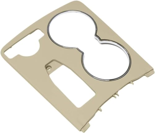 Compatible with Mercedes-Benz (2008-2014 W204) Replacement Center Console Cup Holder Frame Cover C250 C300 C350 C63 (Cup Holder Model (W204),Beige)