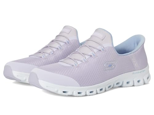 Skechers Sport Women's Glide-Step-Pursuit Hands Free Slip-INS Sneaker, LAV, 7