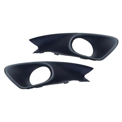 HFYNDEG Front Bumper Fog Lamp Shell Grille Driving Lamp Cover Fog Light Cover Car Accessories Compatible with Citroen DS5 9805007280 9805007180(Left and Right)