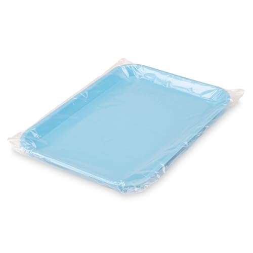 Practicon 11" X 14" Disposable Plastic Tray Covers, for Dental, Medical, Tattoo, Nail Tray, Box of 1,000