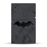 Head Case Designs Officially Licensed Batman DC Comics Hush Logos And Comic Book Vinyl Gaming Skin Decal Compatible With Sony PlayStation 5 PS5 Slim/Pro Disc Edition Console & DualSense Controller