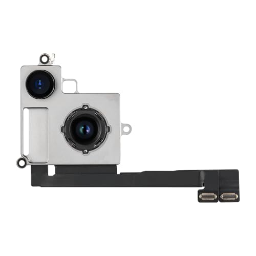Risidamoy for iPhone 14 Plus 12MP OEM Main Rear Back Camera Replacement with Ultra Wide Lens 5X Optical Zoom HDR Photos Flex Cable 4K 60 fps 1080p HD Video Repair Kit A2632 A2885 A2886 A2887 A2896