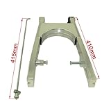 Tmuare Alloy Rear Swingarm Extended +5cm +10cm +16cm For Honda Z50 Monkey Bikes (+10cm)